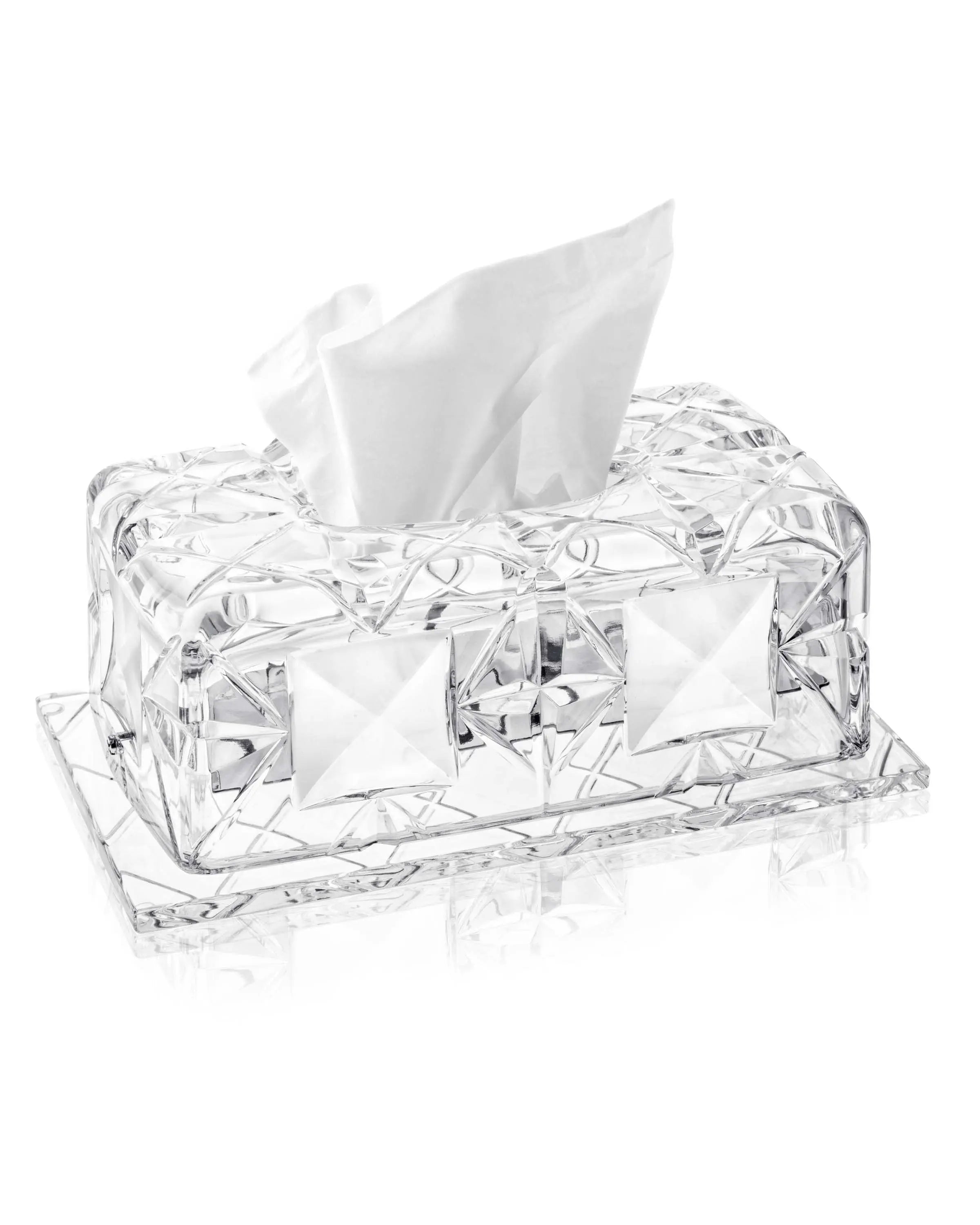 Geona Crystal Tissue Holder ANGIE HOMES