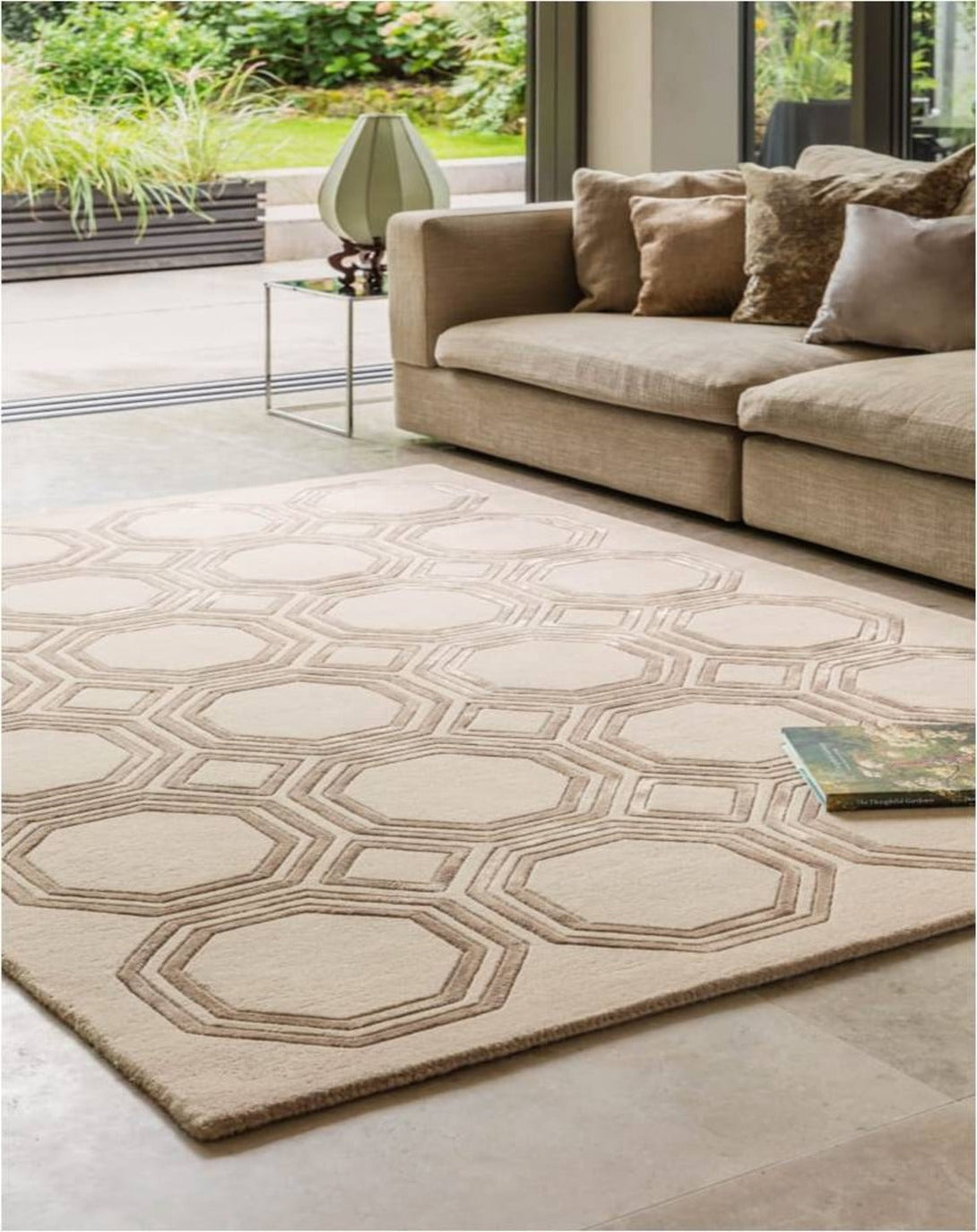 Gold-Threaded Accent Carpets