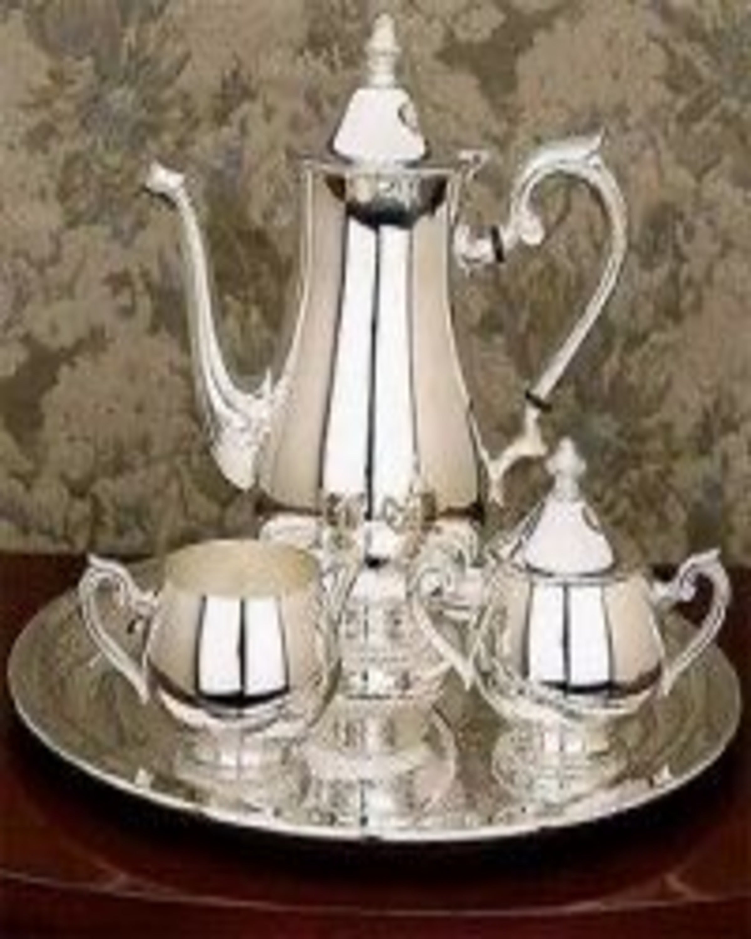 Grace Luxury Silver Tea Set ANGIE HOMES