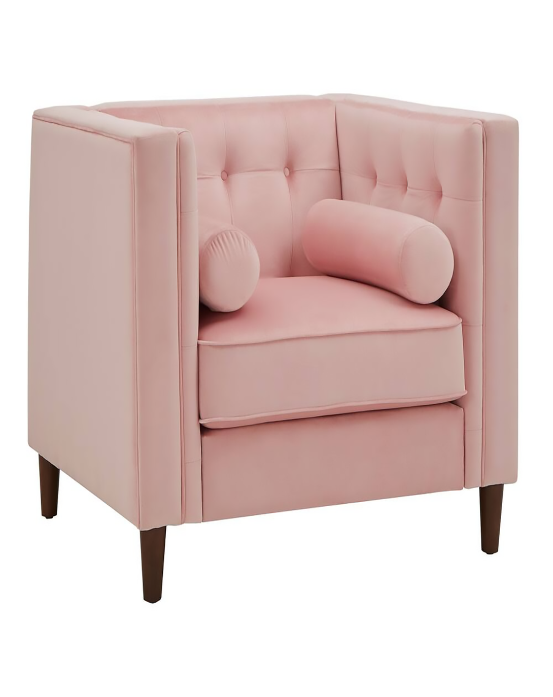 Gulshan Peach Sofa Chair ANGIE HOMES