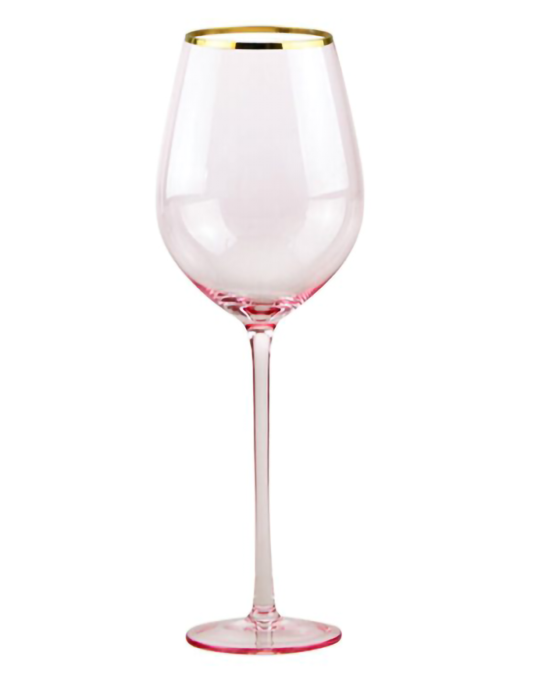 HISBISCUS CHAMPAGNE AND WINE GLASS SET