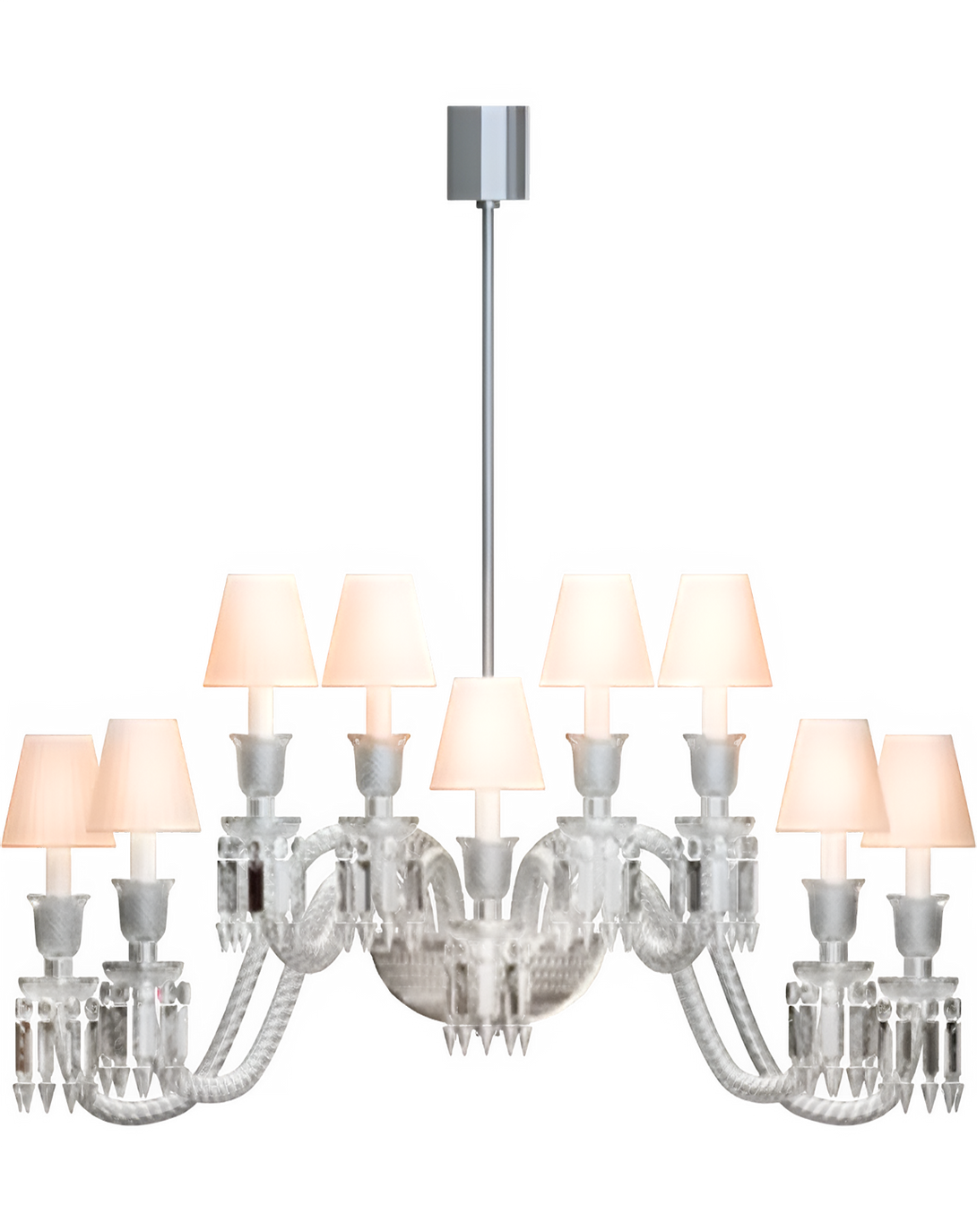 Haruto Classic Crystal Glass Chandelier Light ANGIE HOMES