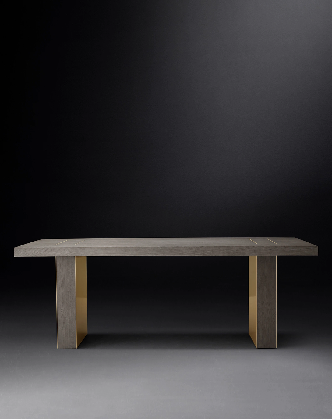 Harvy modern wood dining table ANGIE HOMES