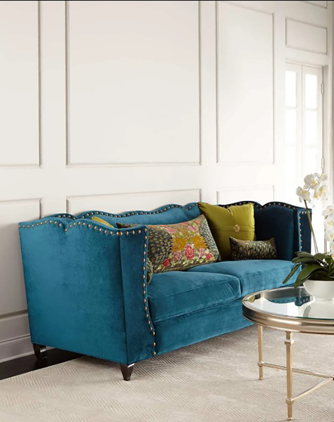 Hester Teal Sofa Chair  Affordable Sofa Chair