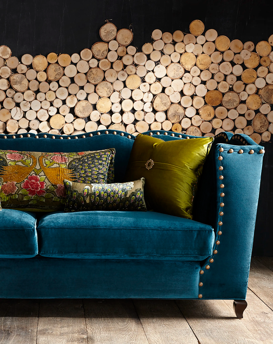 Hester Teal Sofa Chair | Affordable Sofa Chair ANGIE HOMES