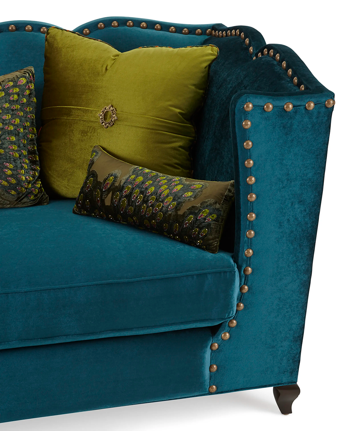 Hester Teal Sofa Chair | Affordable Sofa Chair ANGIE HOMES