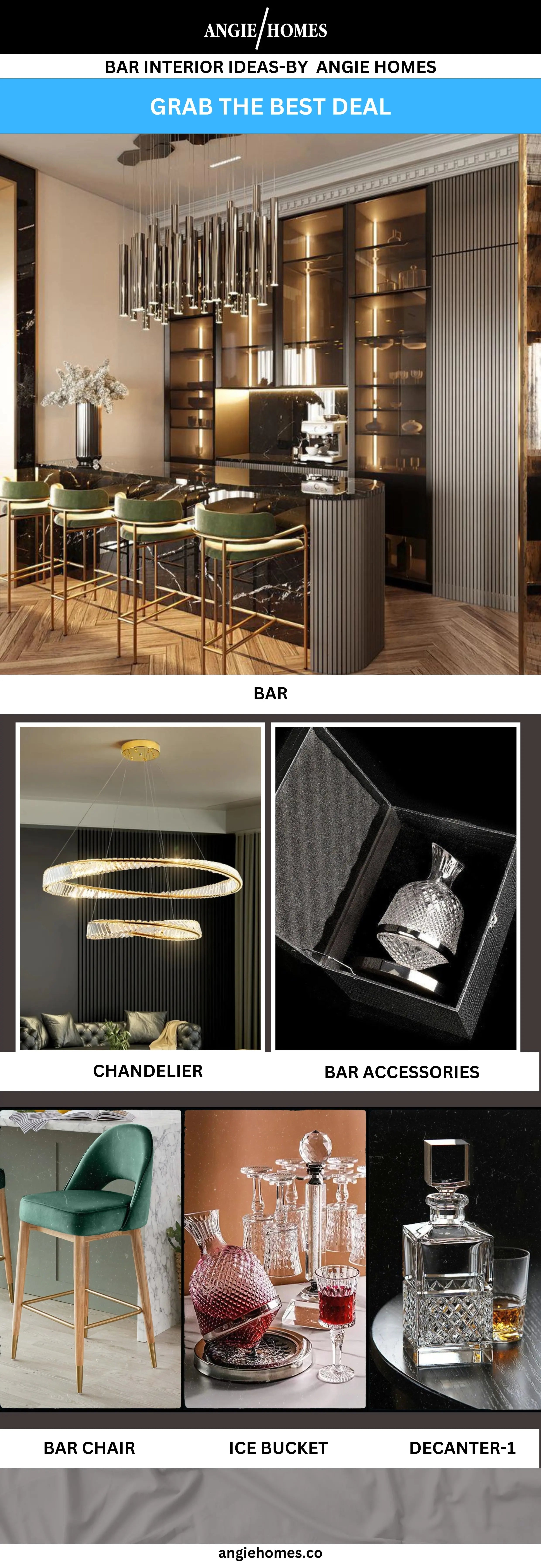 Hidden Gem Bar Area Interior Solution ANGIEHOMES