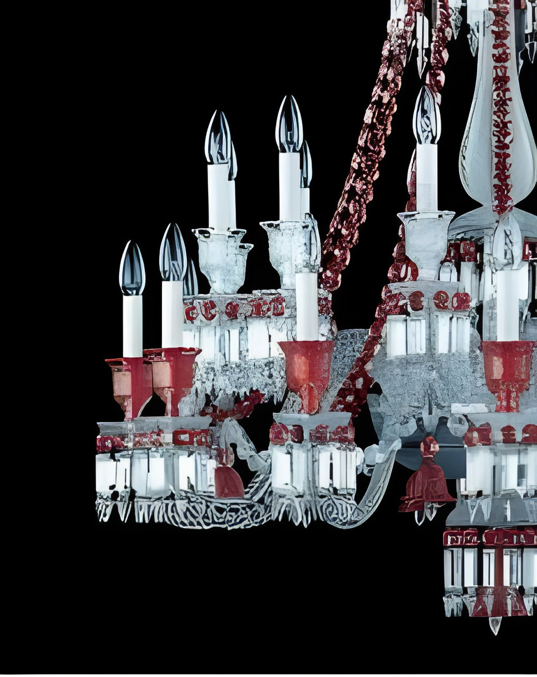 Himari Classic Crystal Glass Luxury Chandelier Light