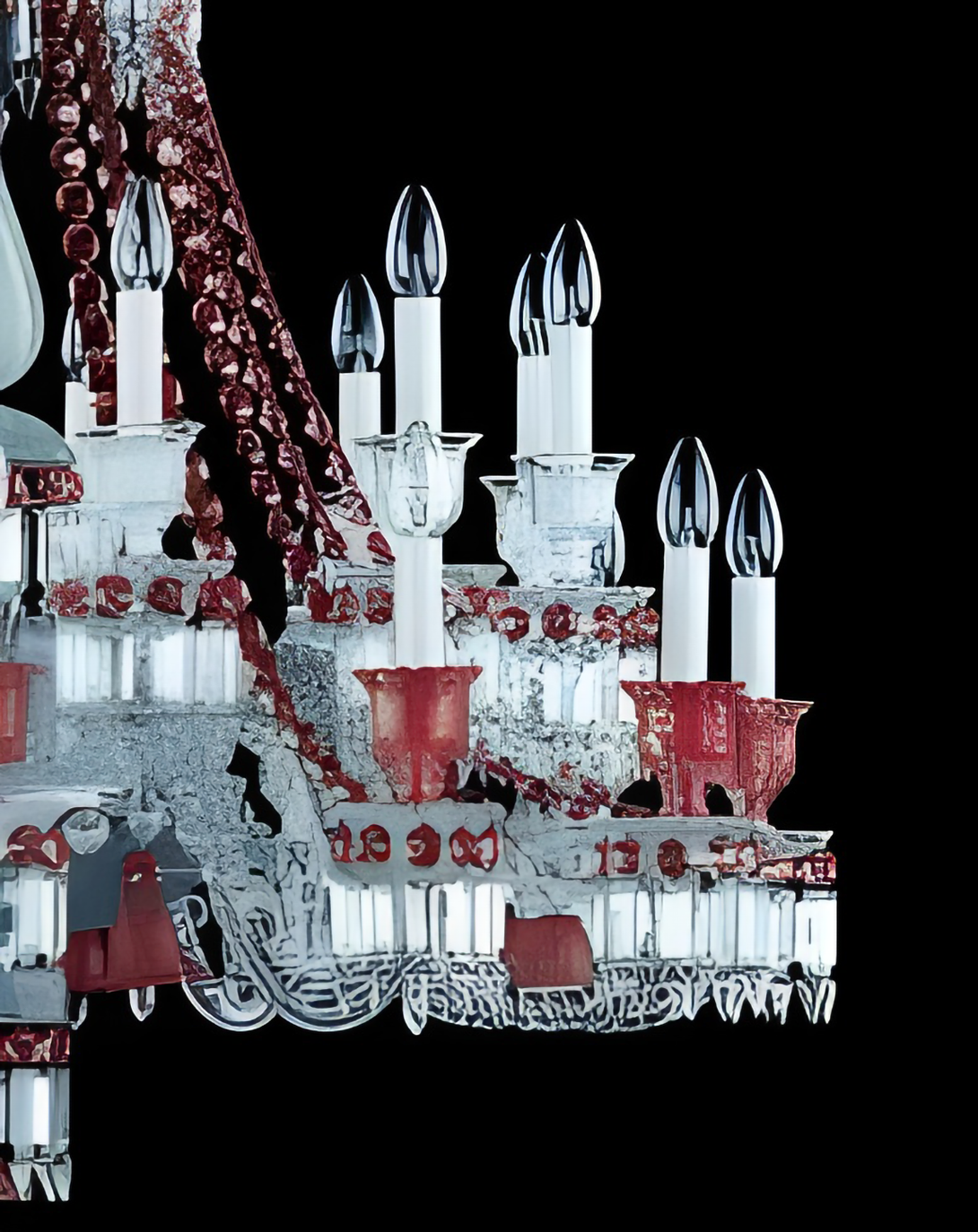 Himari Classic Crystal Glass Luxury Chandelier Light