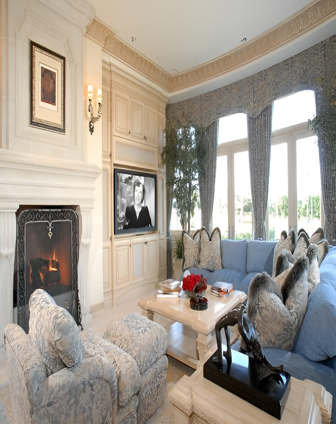 IXORA GREY & BROWN CURTAINS ANGIE HOMES