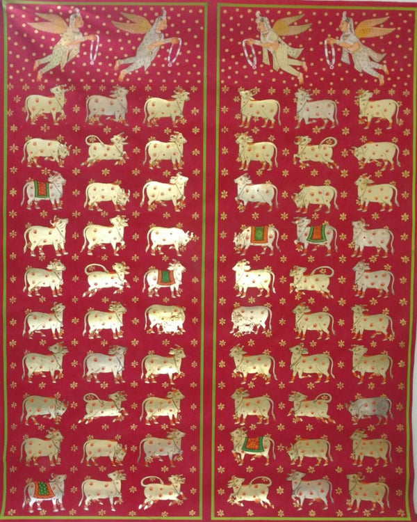 Imani Indian Pichwai Painting ANGIE KRIPALANI DESIGN - ANGIE HOMES - ANGIES INDIA