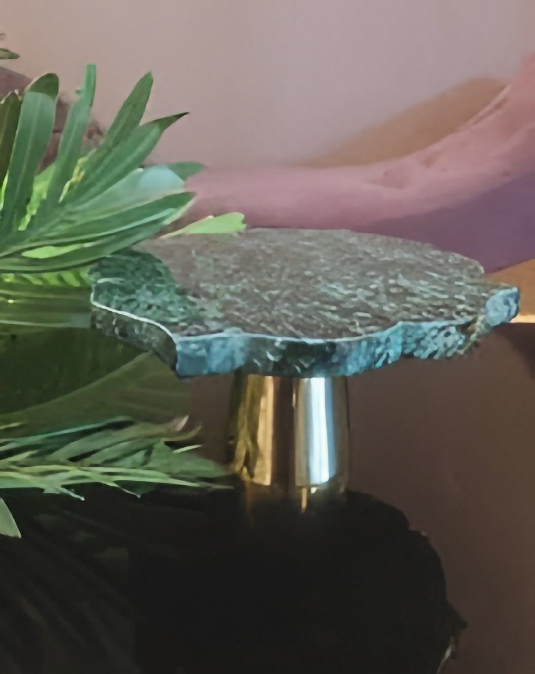 Imperial Silver Cake Table