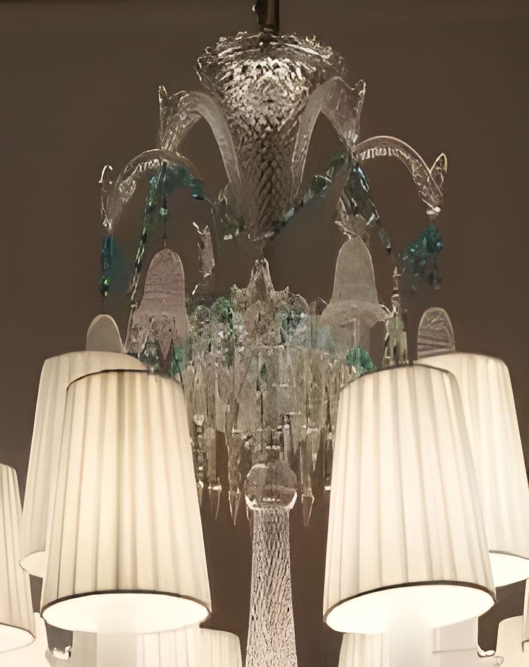Isla Classic Crystal Glass Chandelier Light
