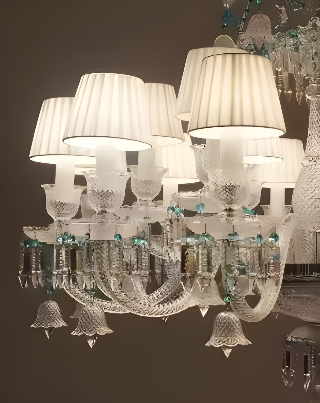 Isla Classic Crystal Glass Chandelier Light