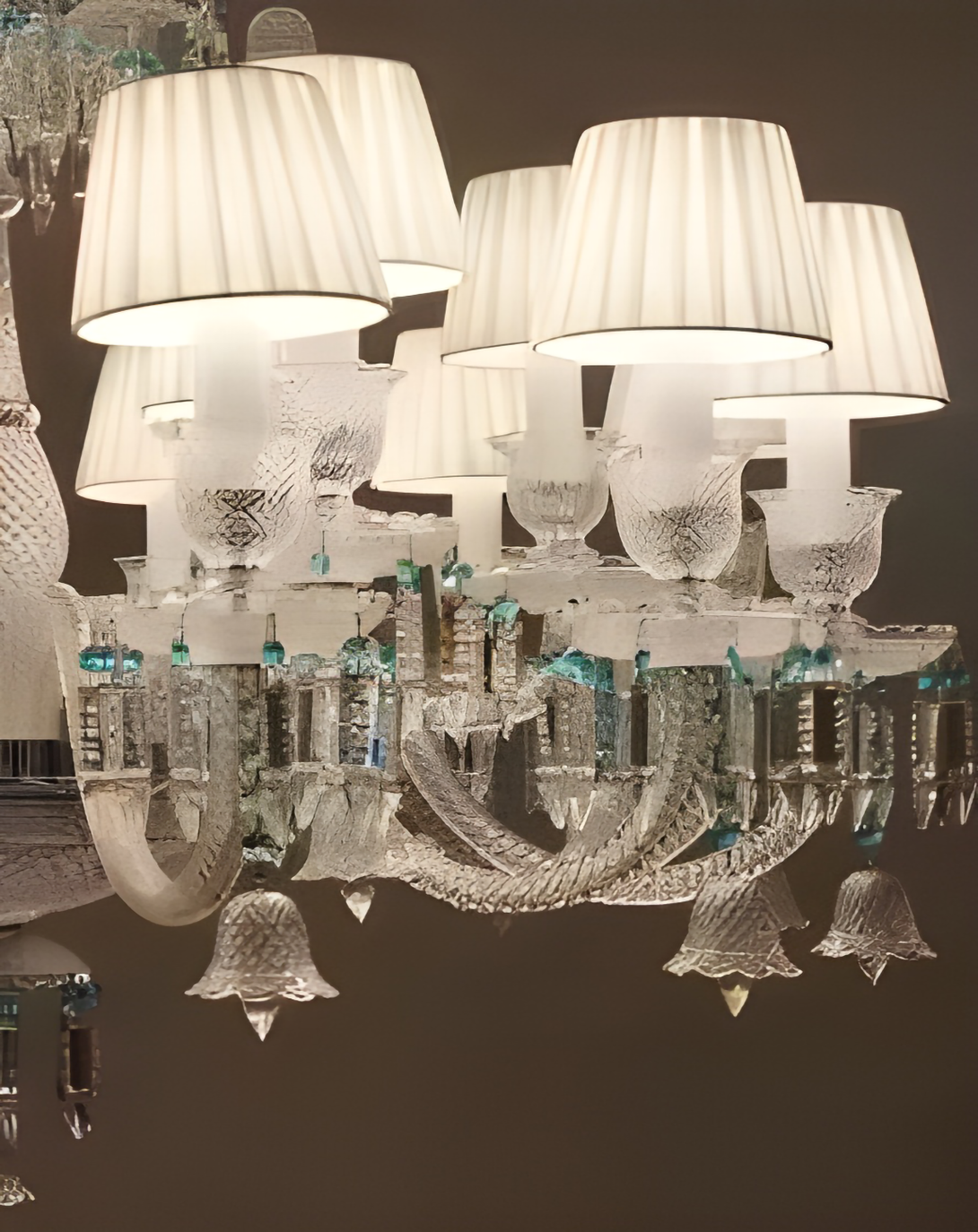 Isla Classic Crystal Glass Chandelier Light