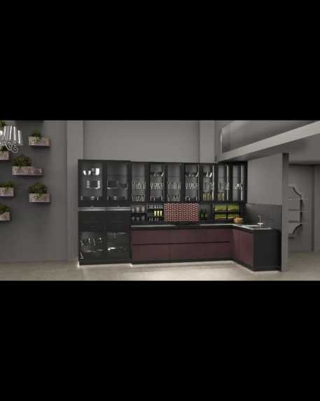 Island Modular Kitchen Jindal Stainless