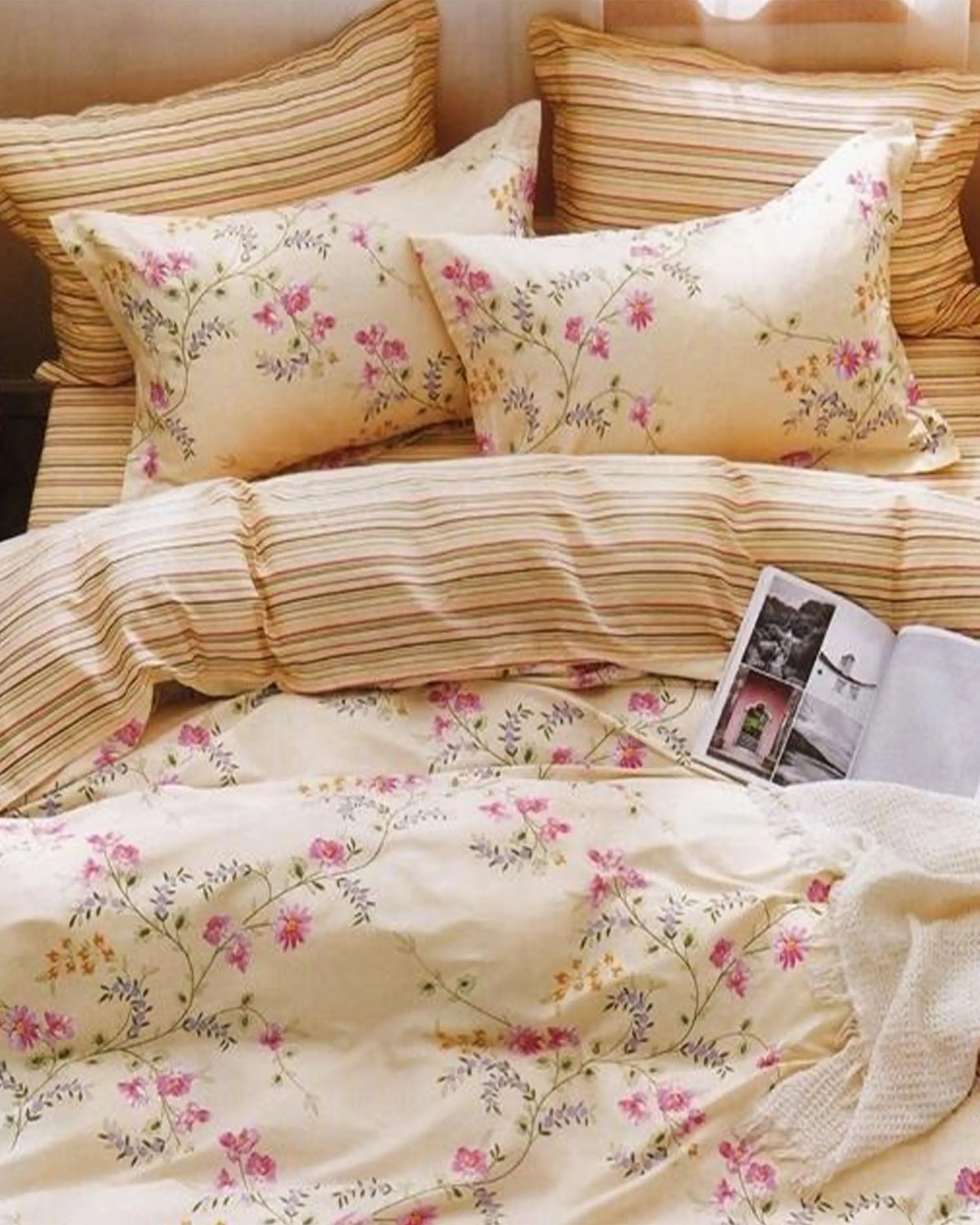 Buy Online - Floral Online Bed Sheet