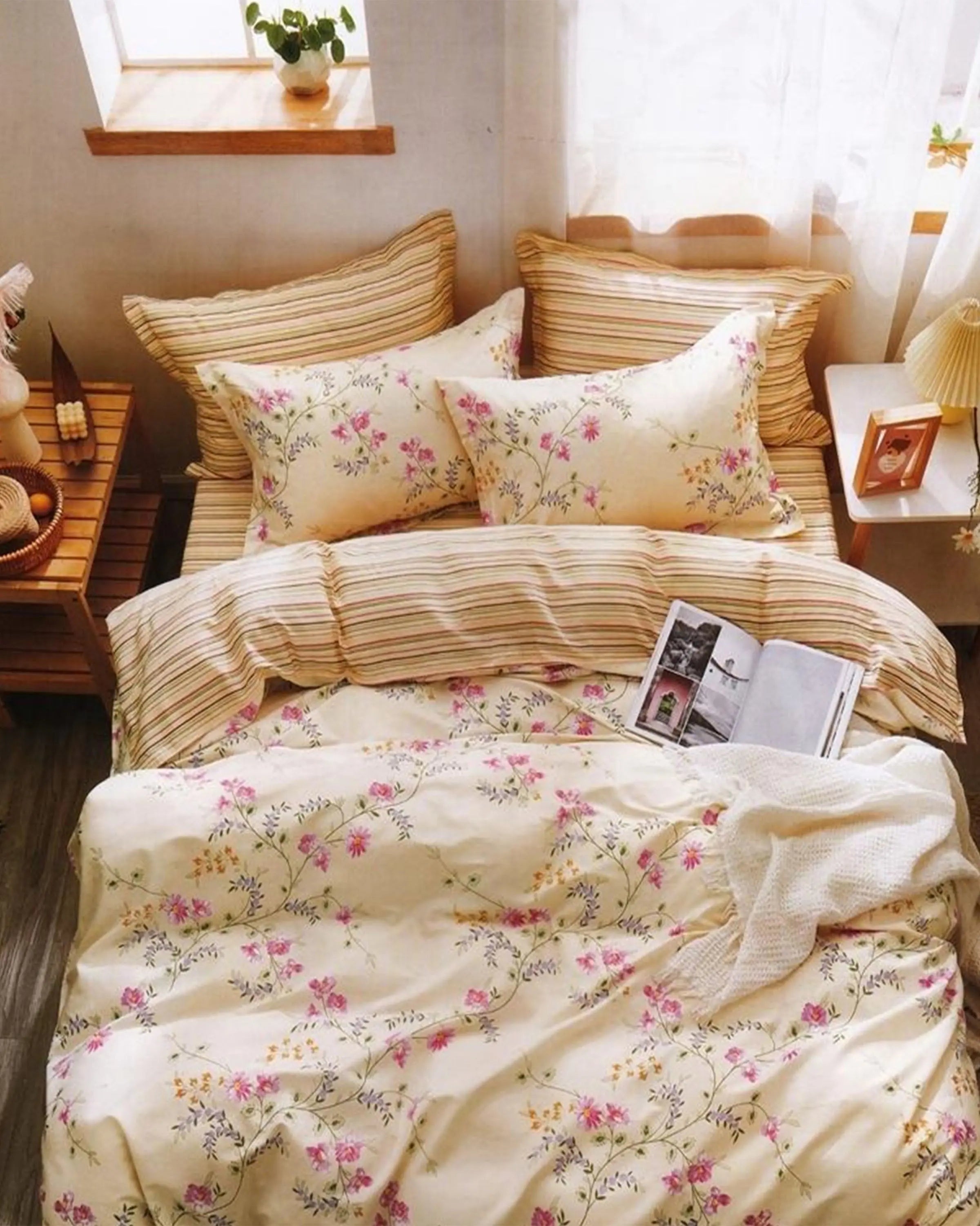 Purchase Online - Floral Online Bed Sheet