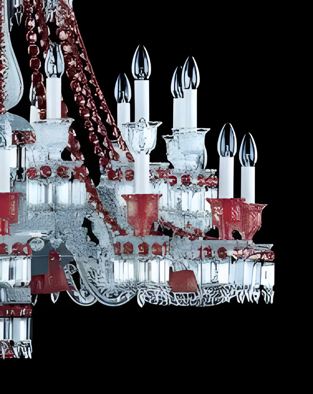 Itsuki Classic Crystal Glass Chandelier Light