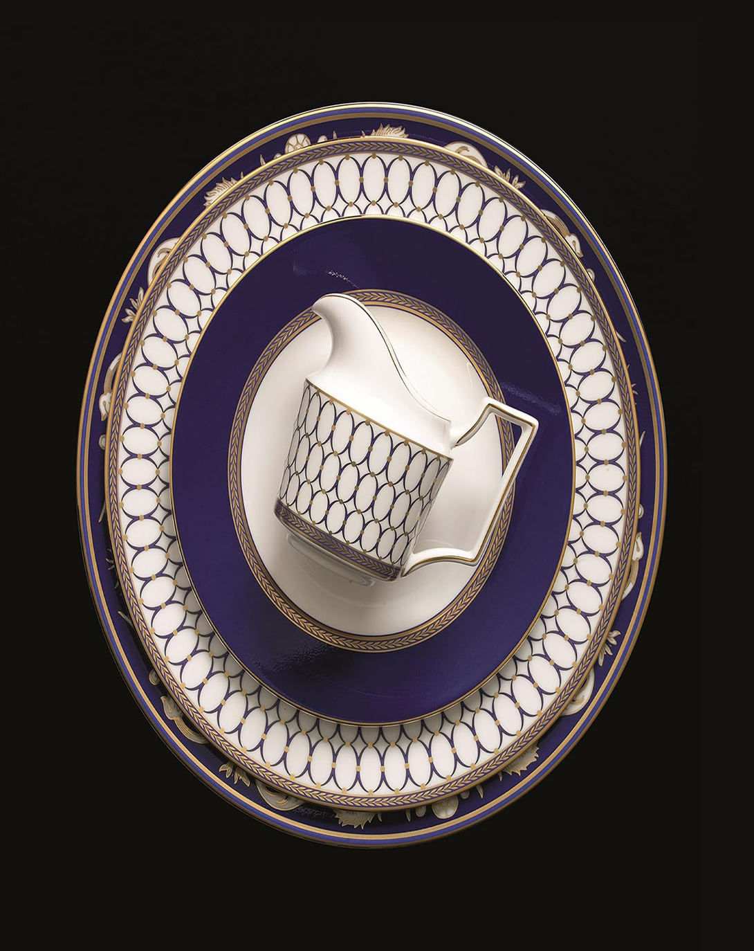 Jade Blue Dinner & Tea Set