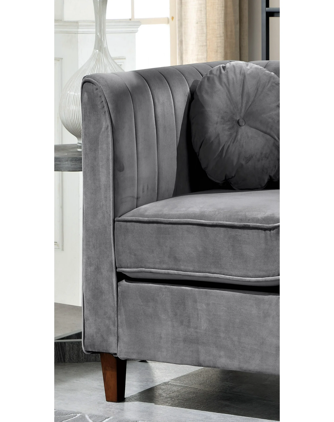 Jagger Grey Sofa | 2 seater sofa ANGIE HOMES