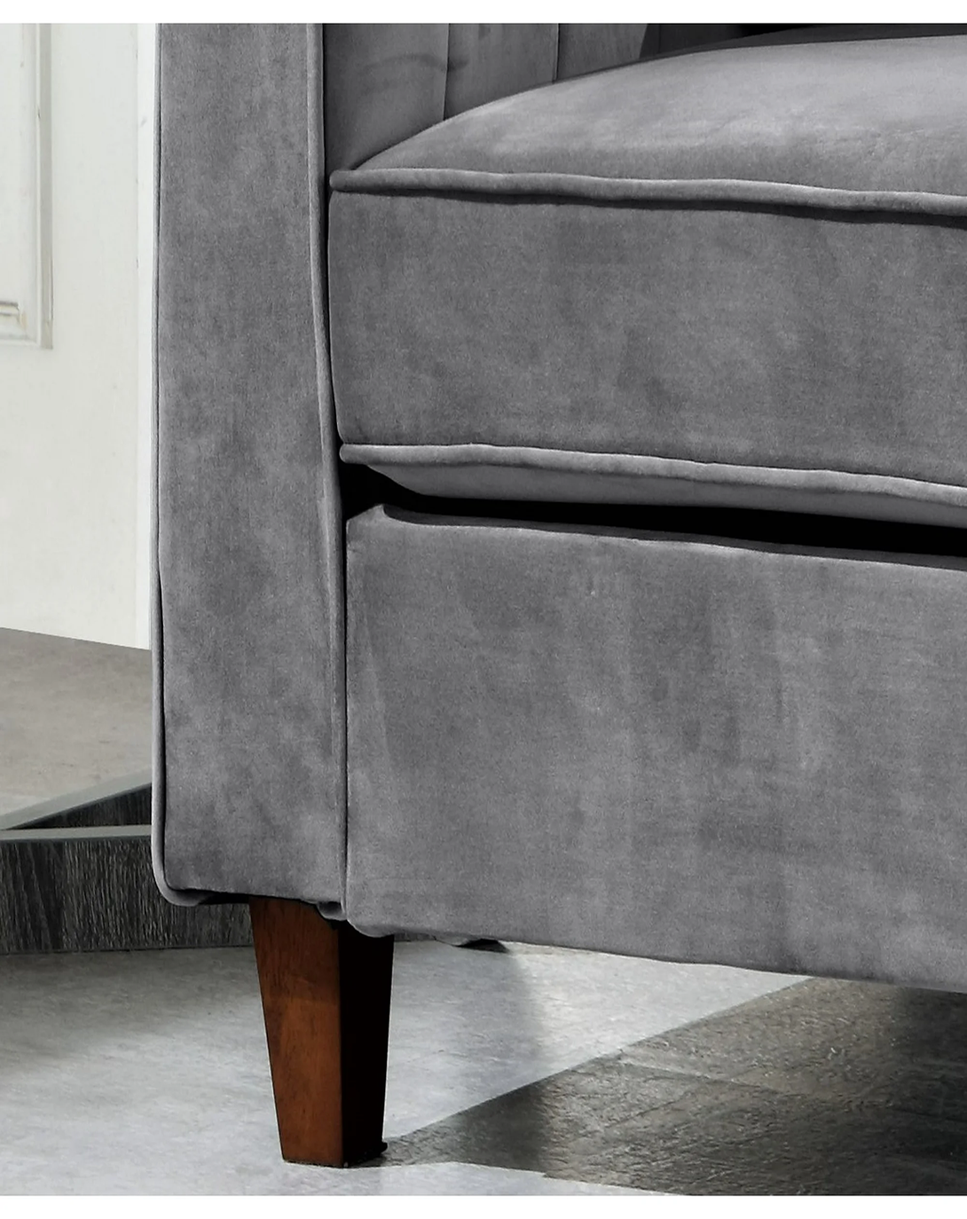 Jagger Grey Sofa | 2 seater sofa ANGIE HOMES