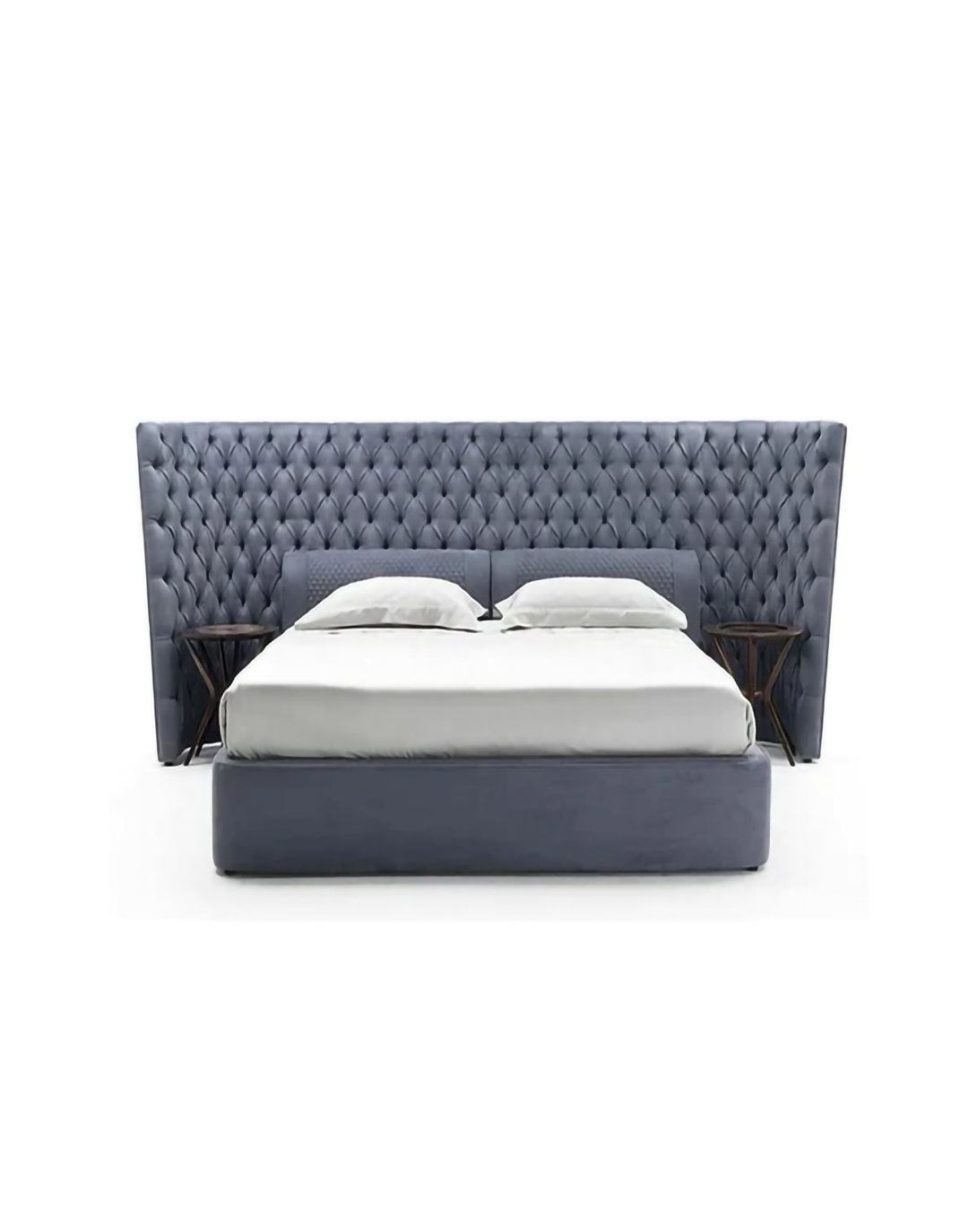 Jana Luxury Chesterfield Bed With Low Back