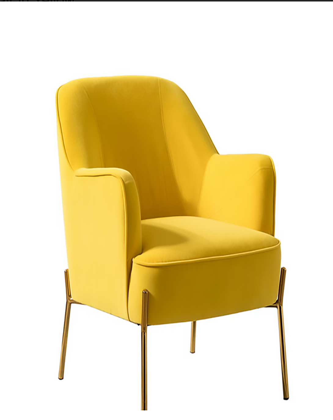 Jazmin Yellow Sofa Chair ANGIE HOMES