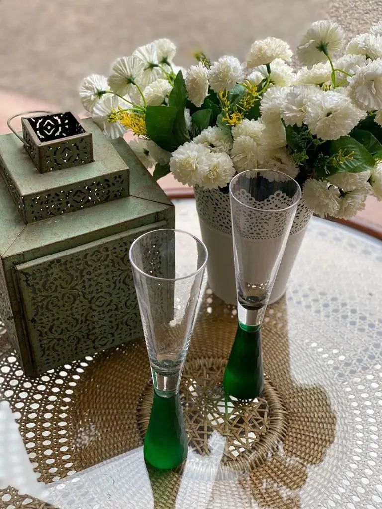 Johan Wine & Champagne Glass Set ANGIE KRIPALANI DESIGN - ANGIE HOMES
