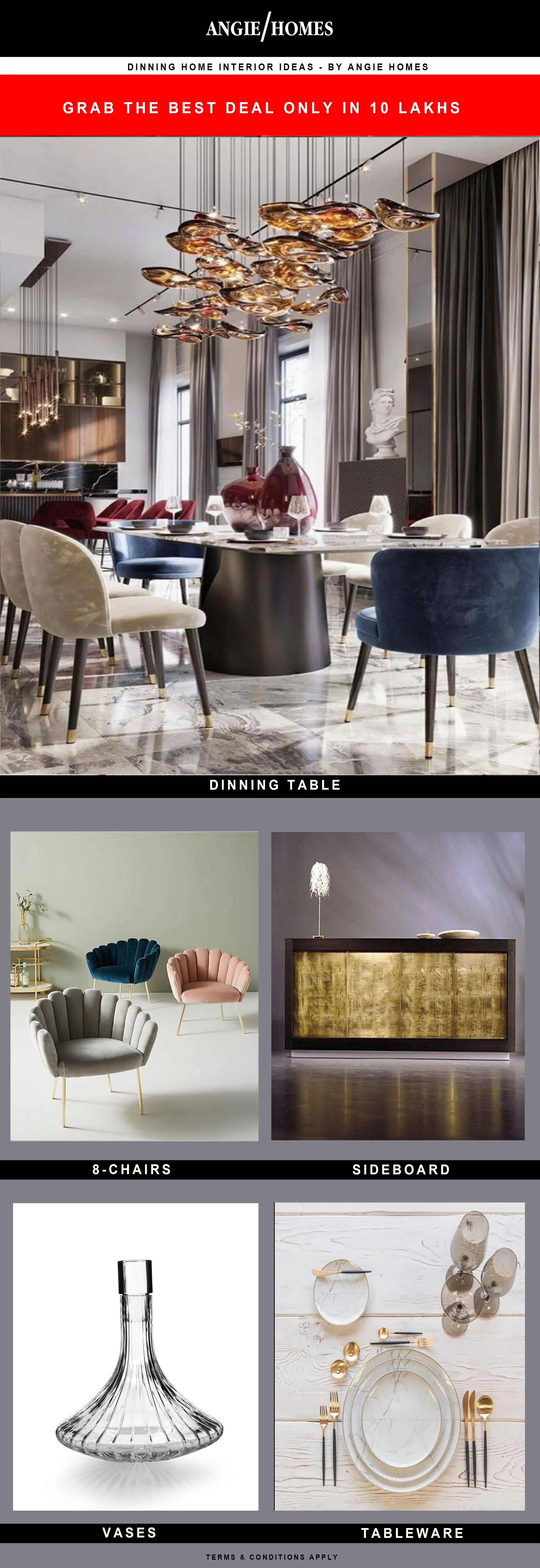 Jovi Stylish Dining Room Decorating Ideas