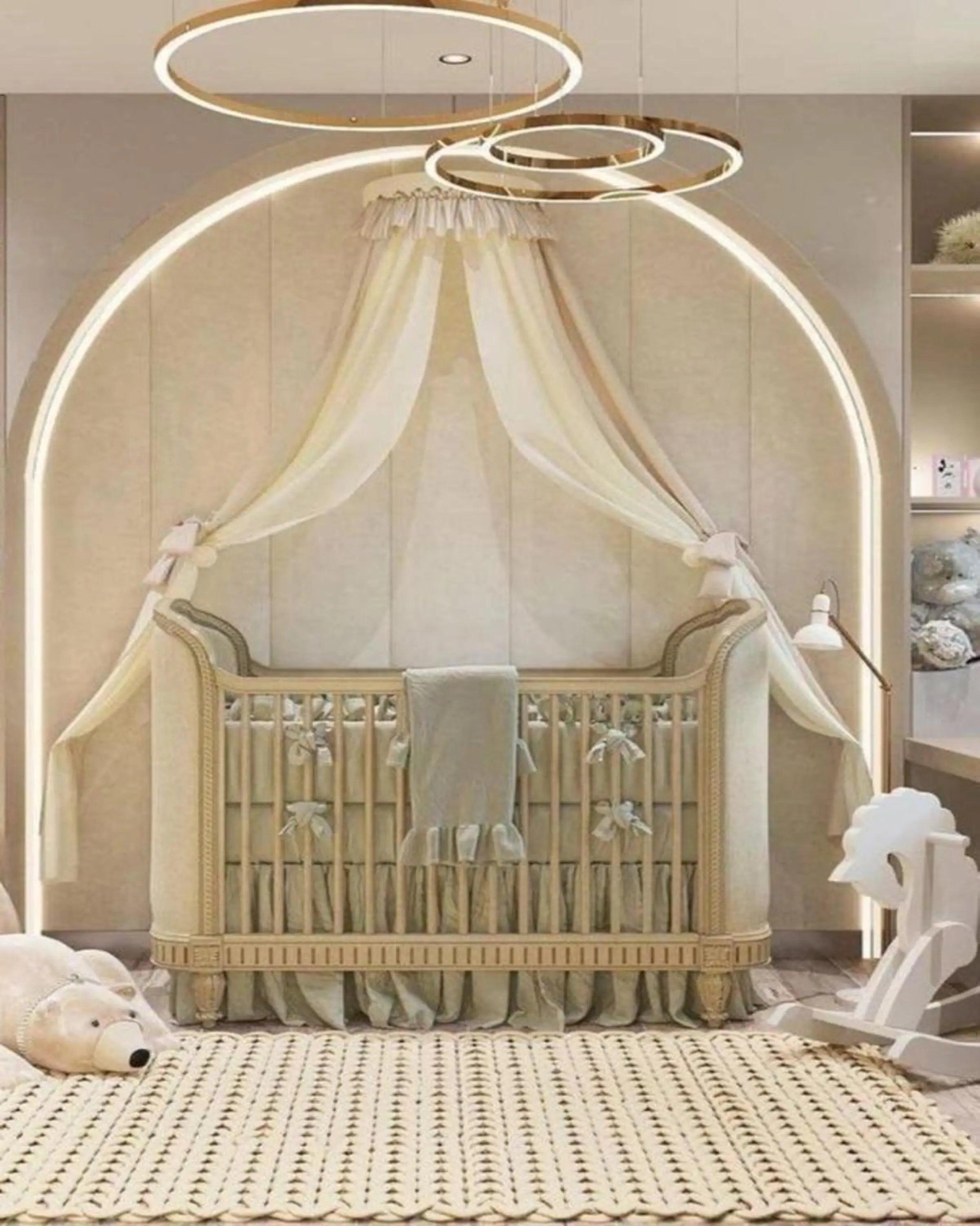High-Quality Wooden Cot for Your Baby