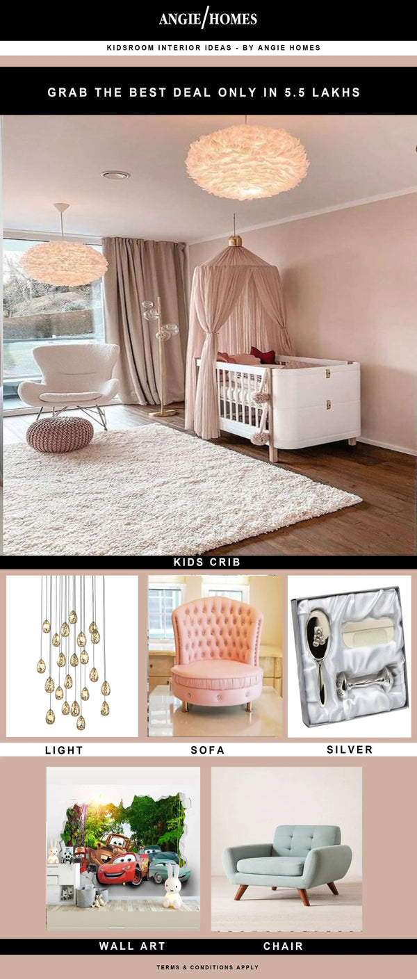 Luxury Nursery Room Interior Design By Angie Kripalani Design – ANGIE HOMES