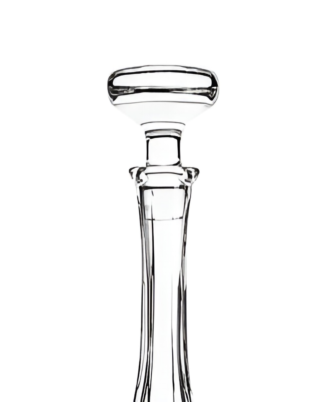 KENDALL CLEAR CRYSTAL DECANTER ANGIE HOMES