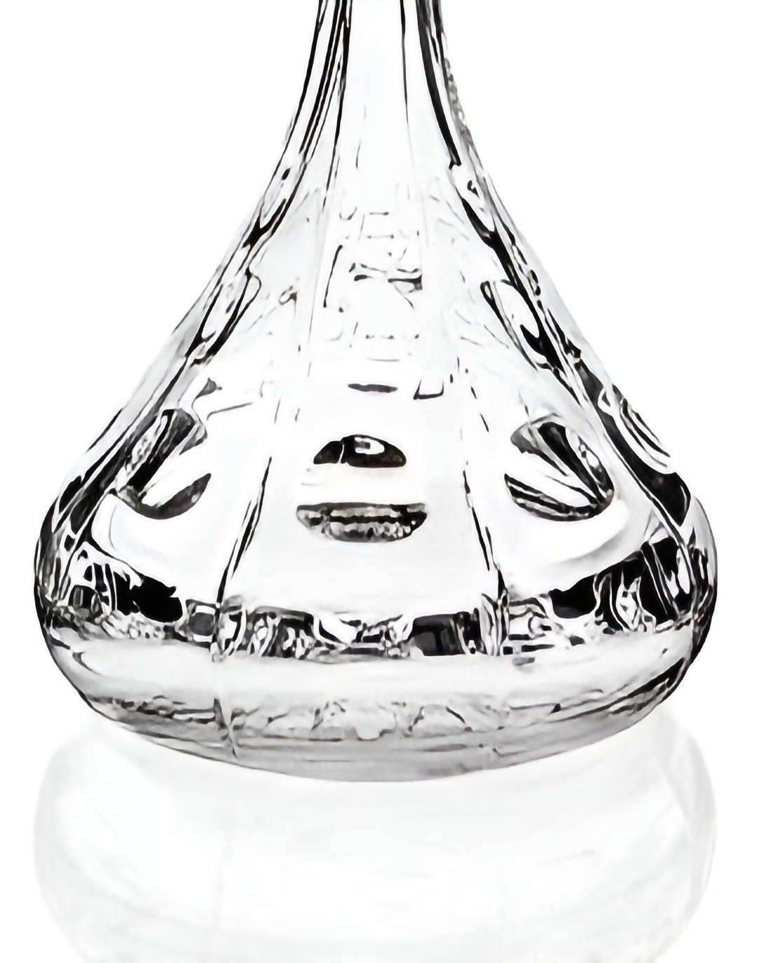 KENDALL CLEAR CRYSTAL DECANTER ANGIE HOMES