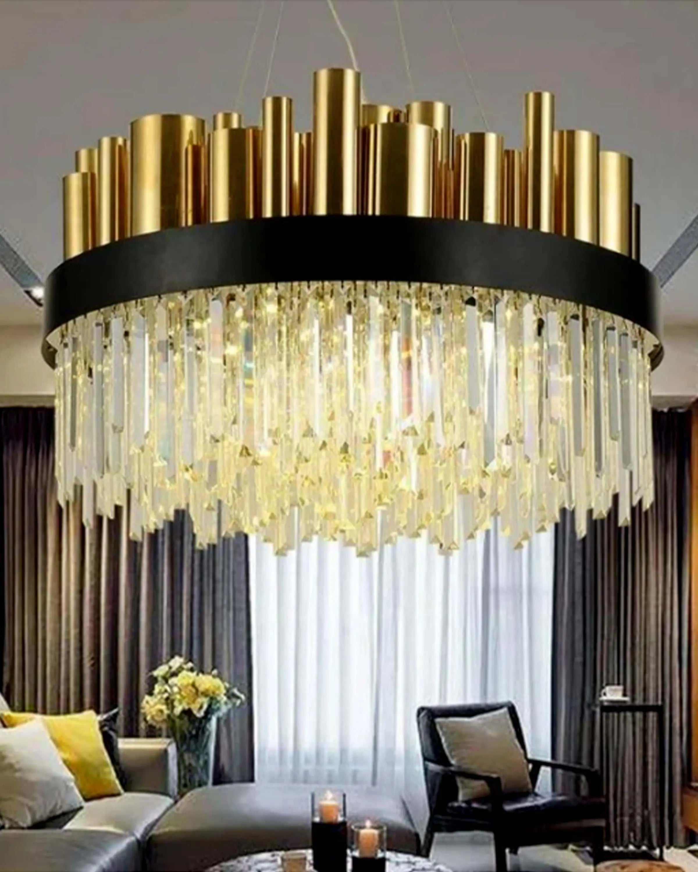 KILIMAN Classic Crystal Chandelier ANGIE HOMES