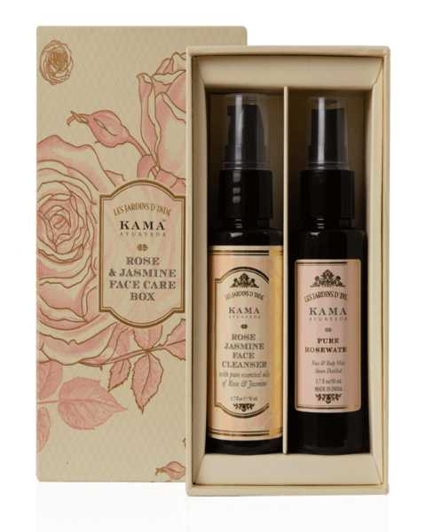 Kama Ayurveda Rose & Jasmine Face Care Gift Box Kama Ayurveda