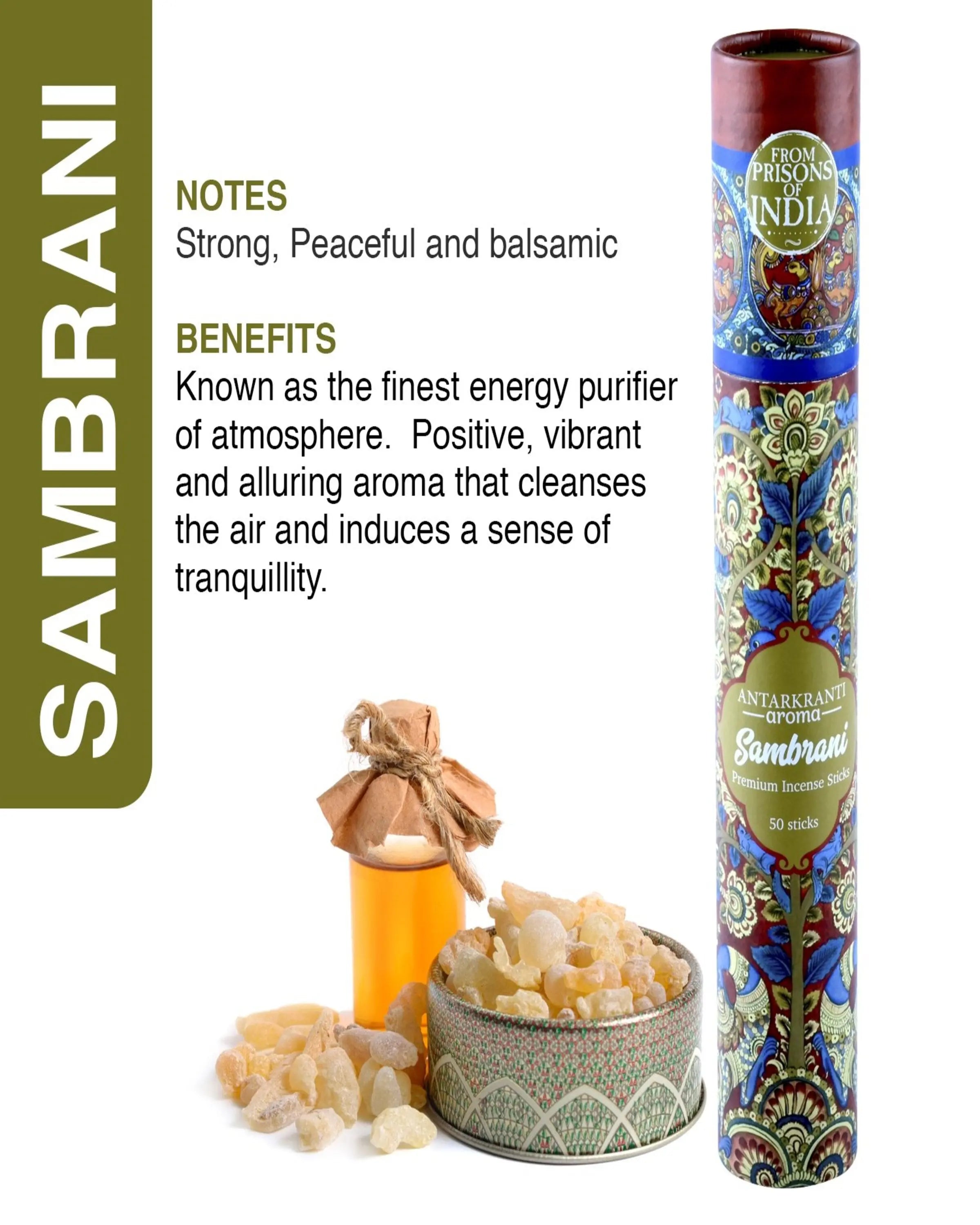 Kama Ayurveda Sambrani Incense Sticks Kama Ayurveda