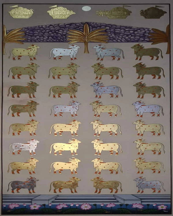 Kamal Pichwai Painting ANGIE KRIPALANI DESIGN - ANGIE HOMES