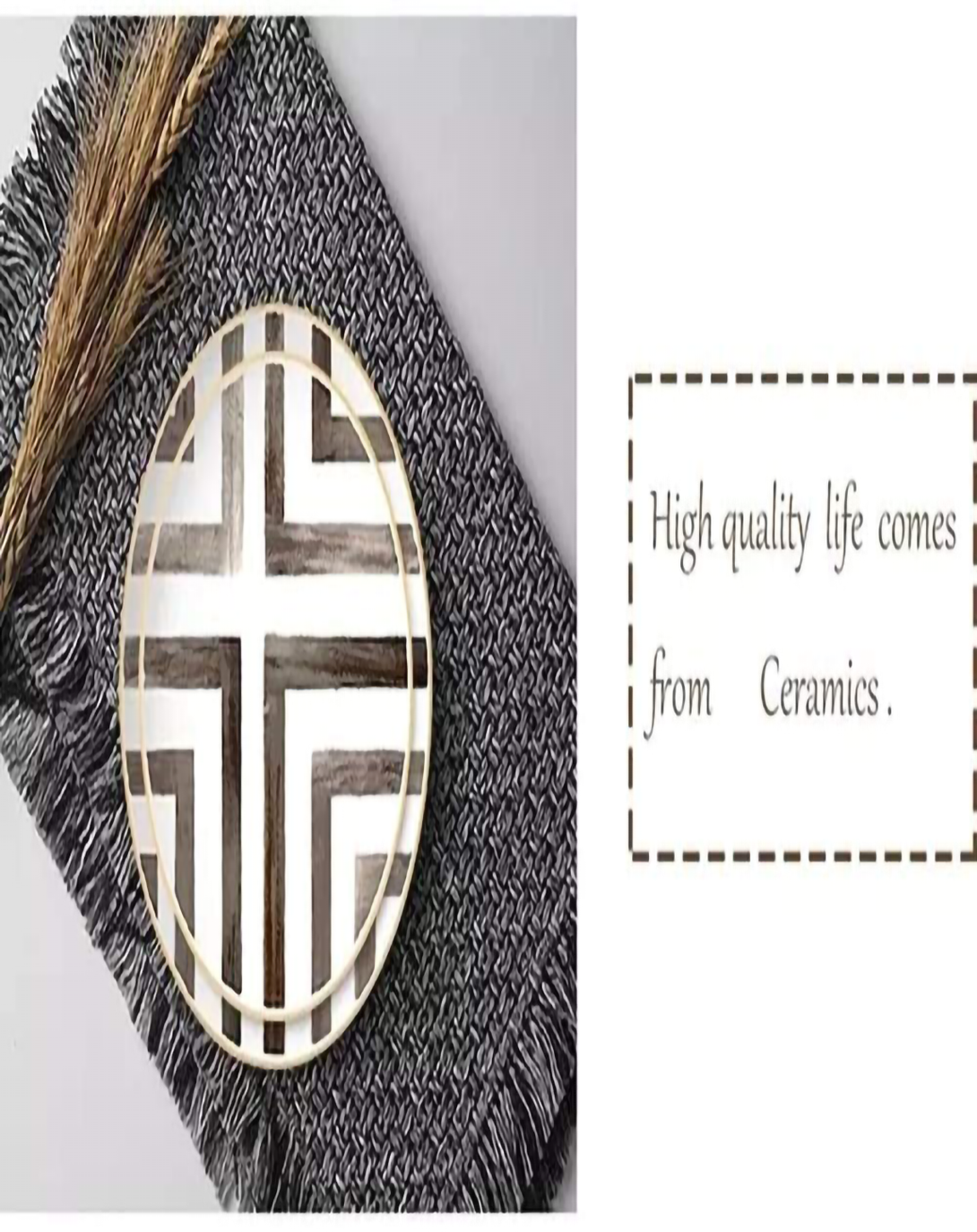 Kamik Black & White Dinner Set