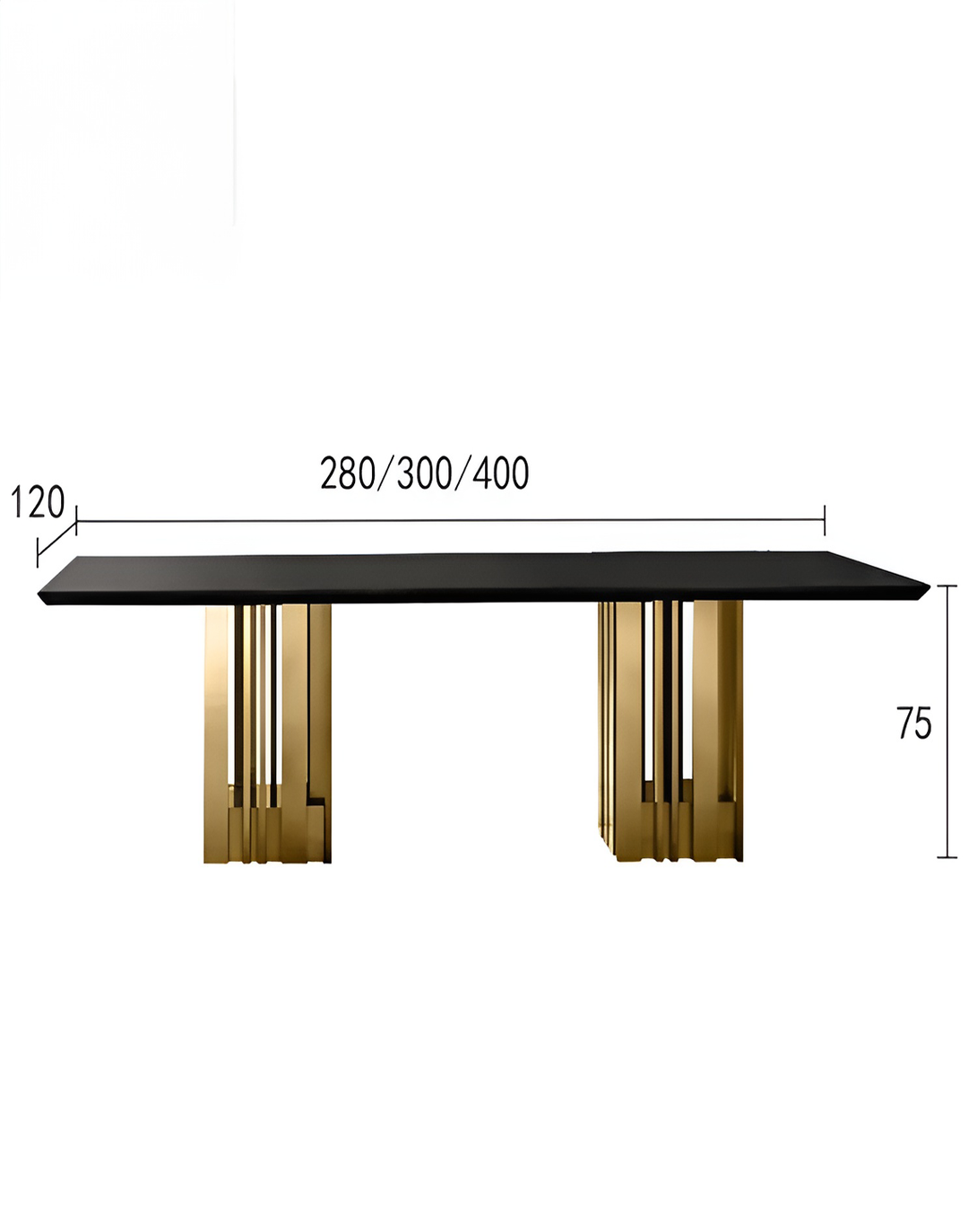 Kayden Marble Top Dining Table Set - Angie India Furniture ANGIE HOMES