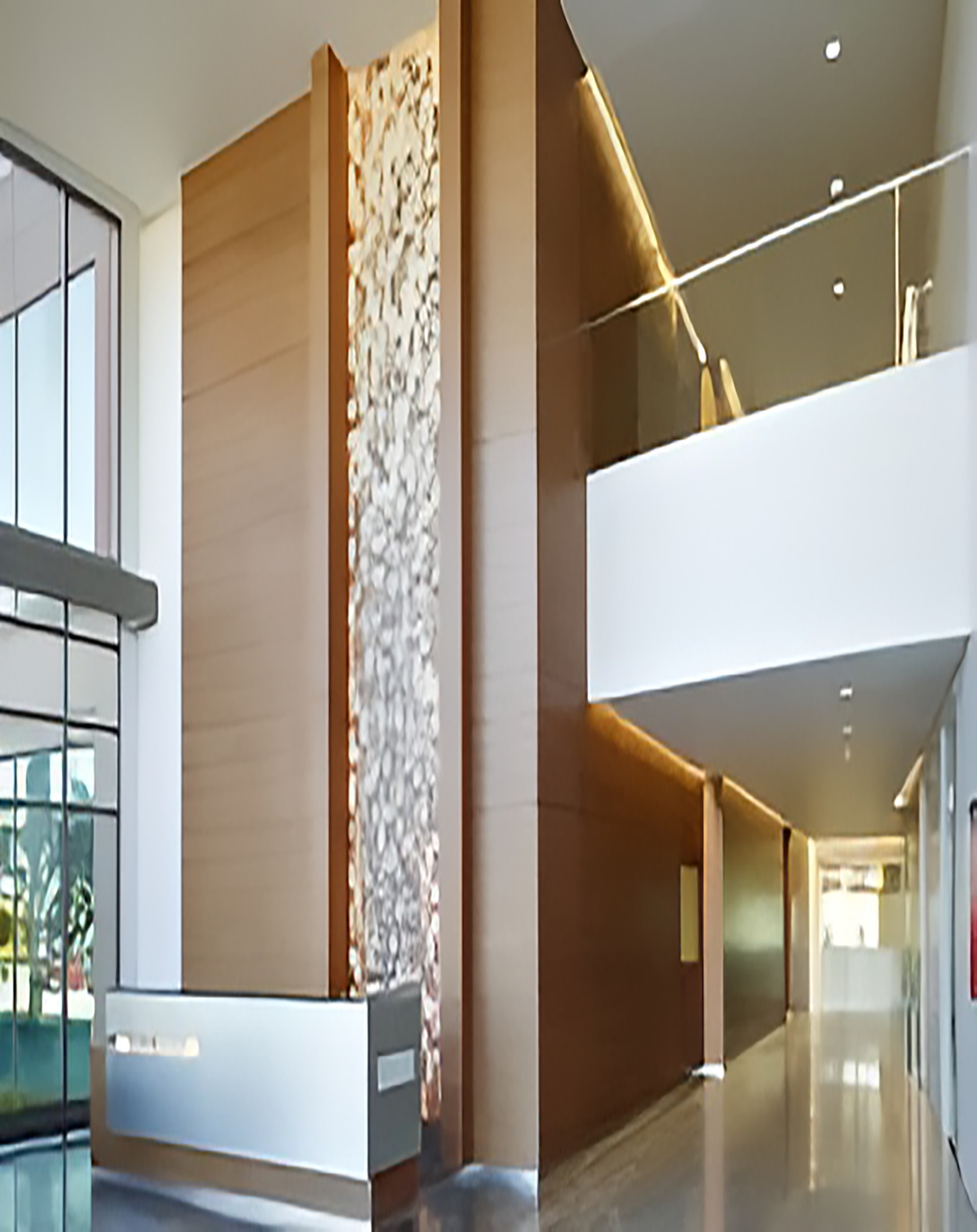 Kizza White Reception Desk | Counter Reception Table ANGIE HOMES