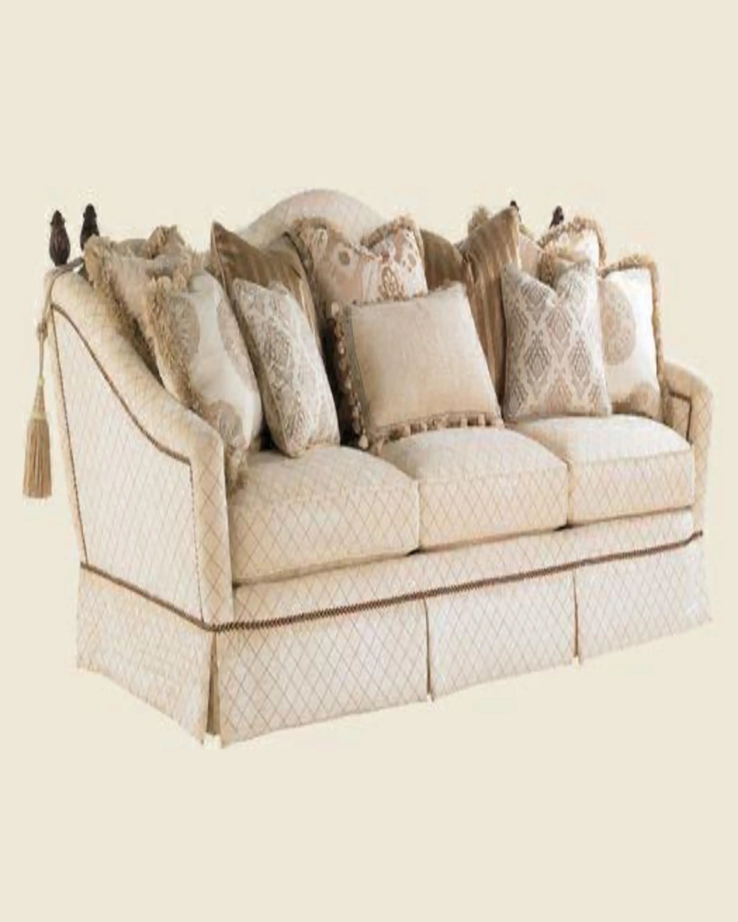 Kyle Beige Luxury Classic Sofa