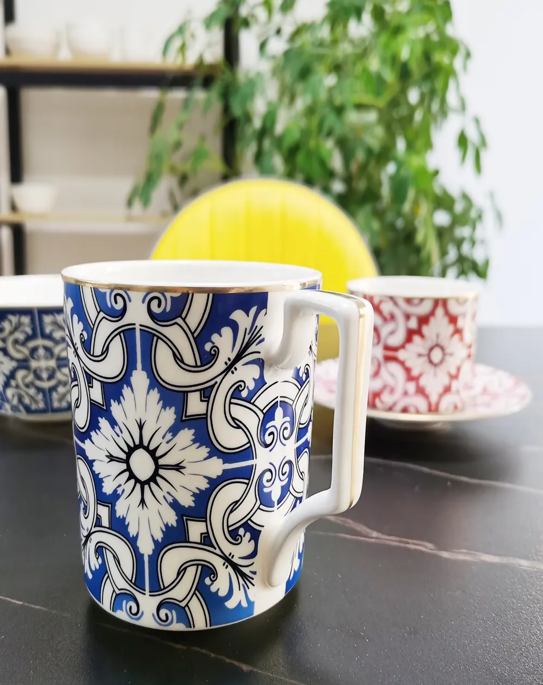 Kyoto Blue Coffee Mug ANGIE HOMES