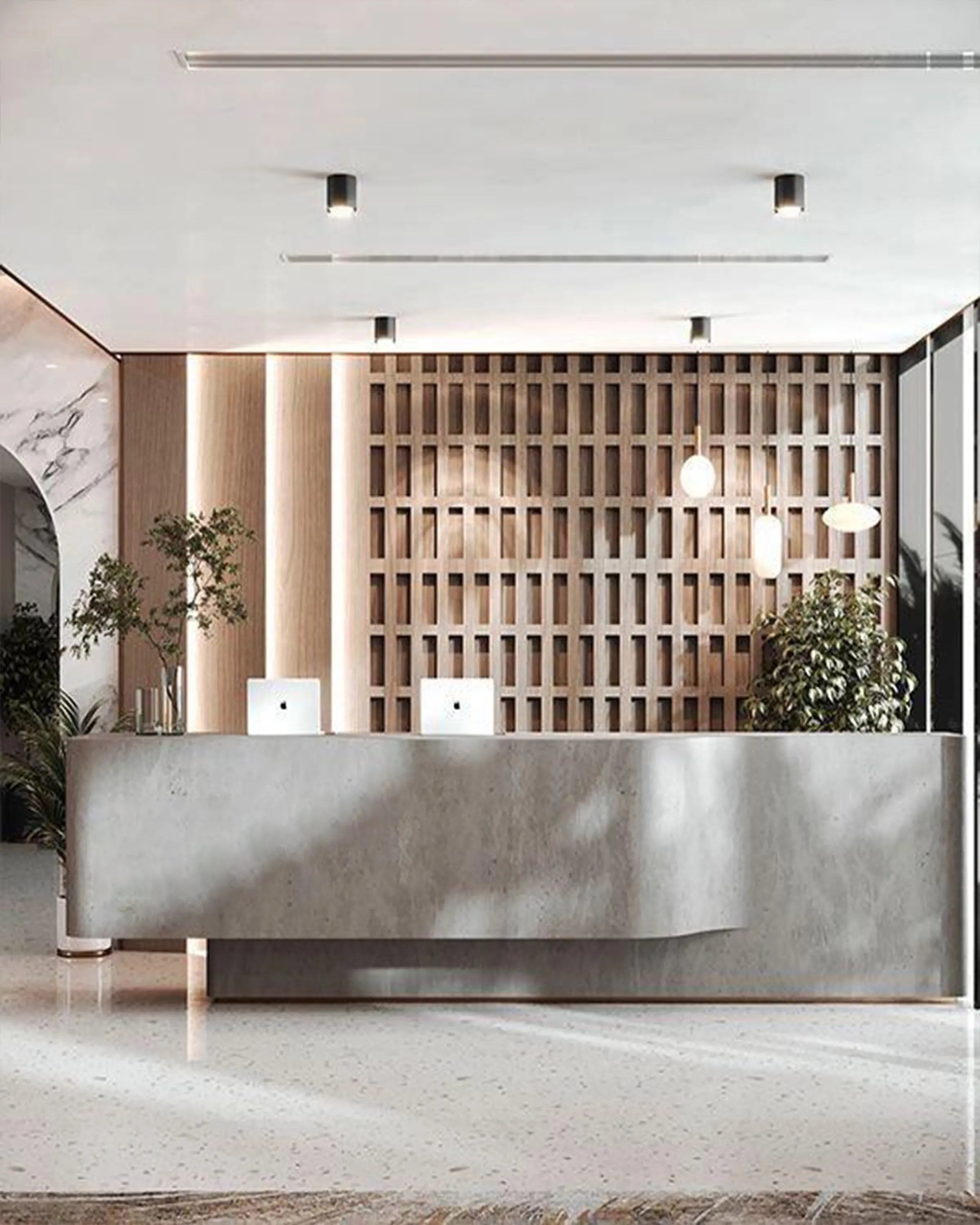 Buy Lada Gray Luxury Reception Unit online - Angie Homes – ANGIE HOMES