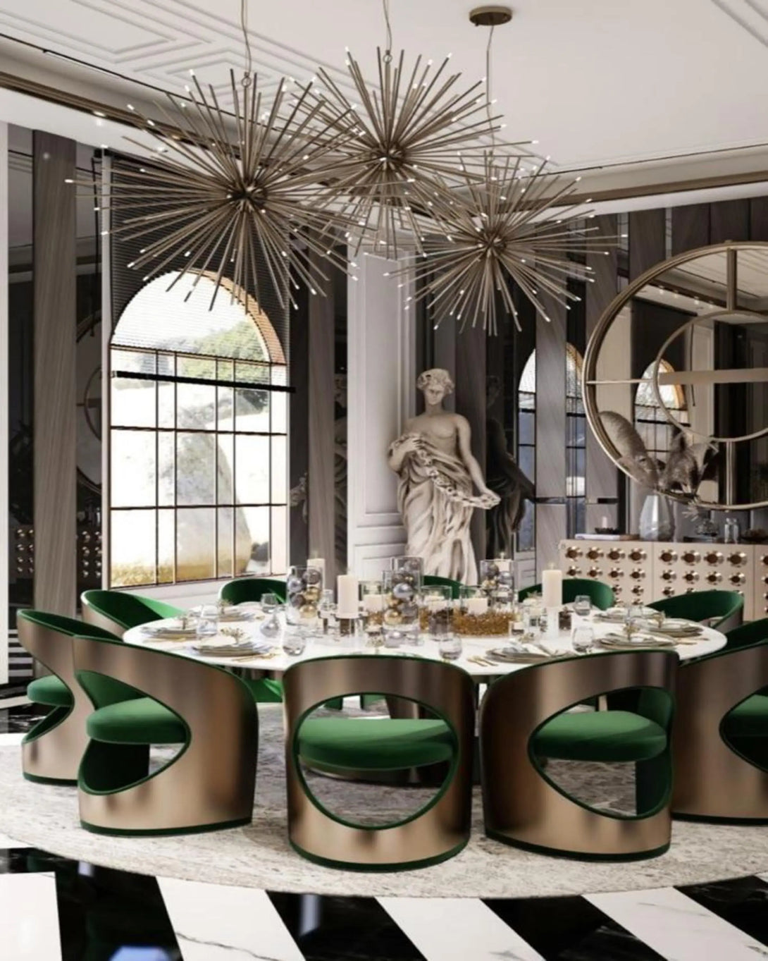 LEO LUXURY DINING TABLE ANGIE HOMES