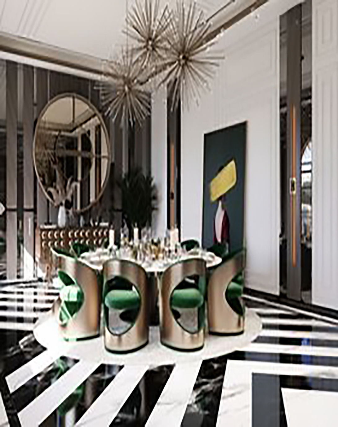 LEO MARBLE TOP WITH WOODEN BASE DINING TABLE ANGIE HOMES