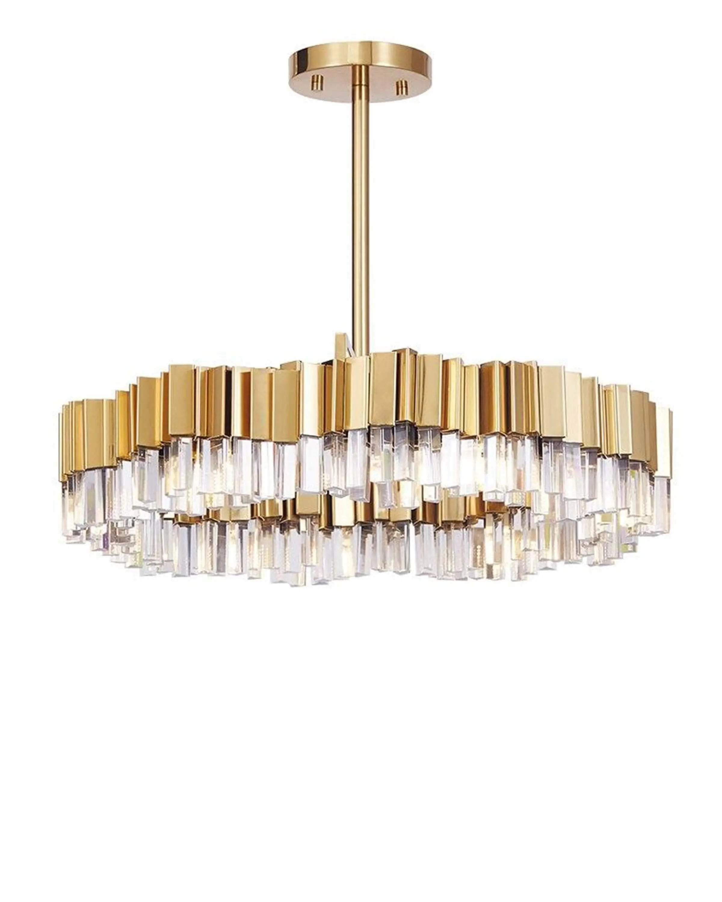 LHOTSE Classic Crystal Chandelier ANGIE HOMES