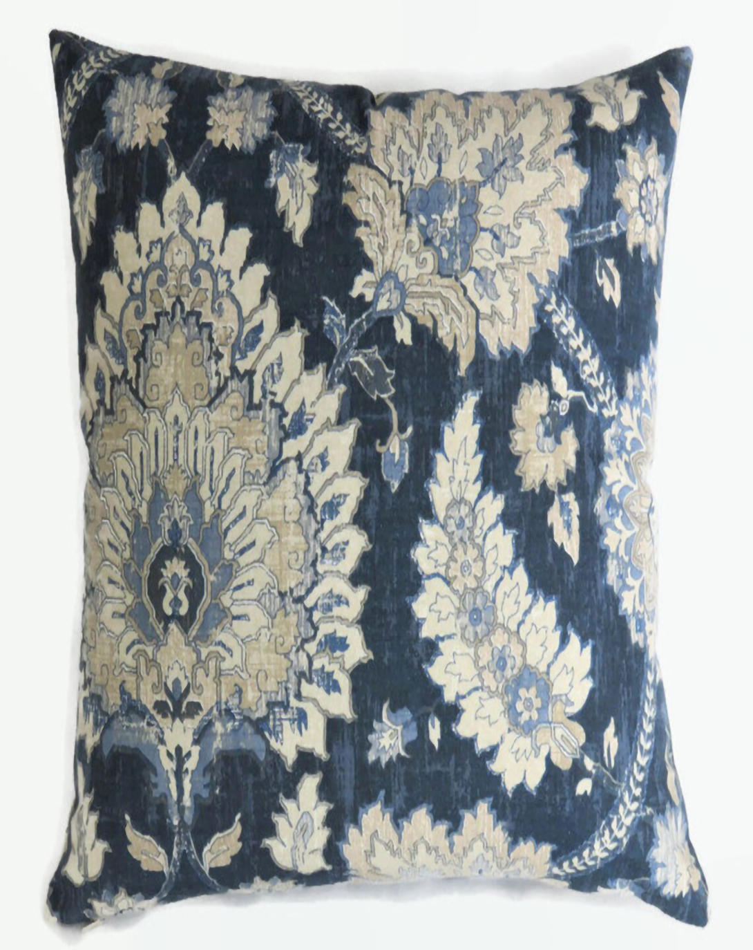 LUNA BLUE FLORAL LUXURY FABRIC
