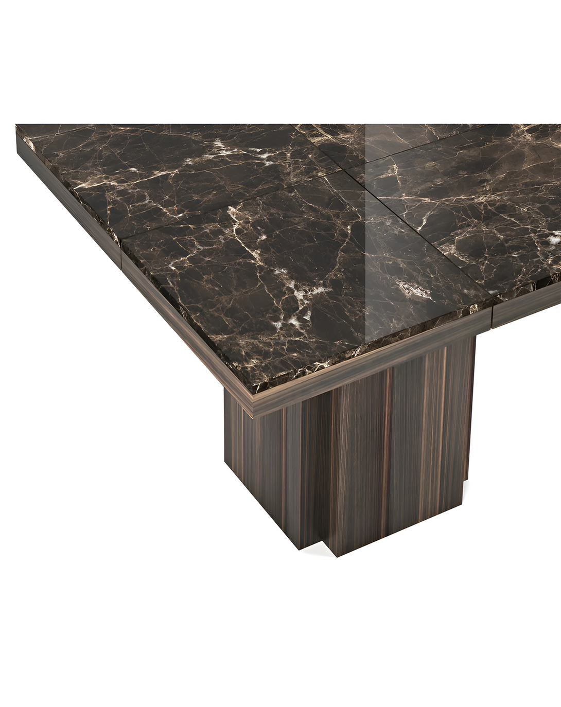 Lark Grey brown Meeting Table ANGIE HOMES