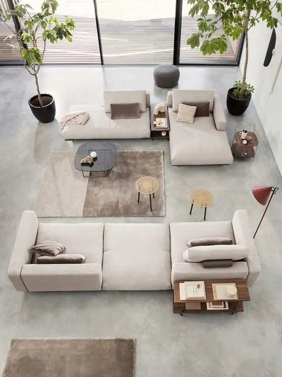 Laynn Grey L shape sofa